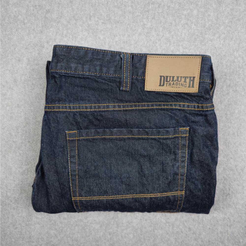 Duluth Mens 42x30 Dark Wash Jeans